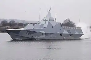 HSwMS Visby in 2013