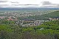 Vistas de Karlovy Vary en la parte norte