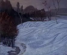 Norwegian Landscape (1908-1910), de  Konrad Mägi (1878-1925)