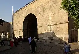 Puerta  en El Cairo de Bab al-Futuh