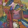 “Improvisación sin título V” de Vasili Kandinsky
