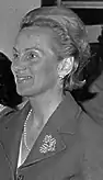 Karen Olsen Beck(91 años)Servicio: 1954-1958; 1970-1974Viuda de José Figueres Ferrer