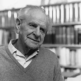 Karl Popper.