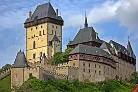 Karlštejn después de la reconstrucción