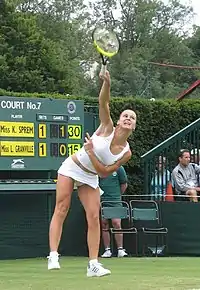 Karolina Sprem en Wimbledon 2004