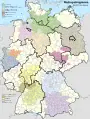 Áreas metropolitanas de Alemania.