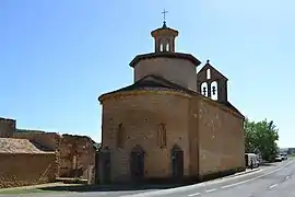 Vista dorsal, de la cabecera