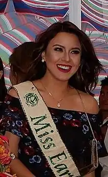 Miss Tierra 2016Katherine EspínEcuador Ecuador.