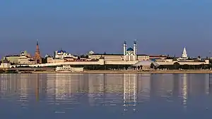 Vista del Kremlin de Kazán.