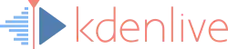 Actual logotipo de Kdenlive