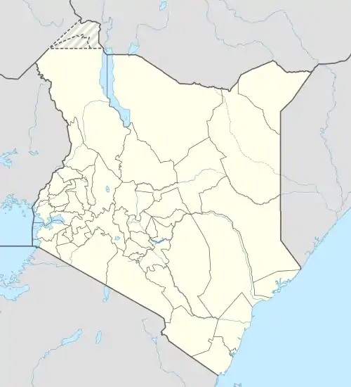 Ruiru ubicada en Kenia