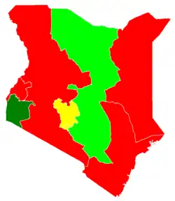 Elecciones generales de Kenia de 1992