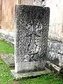 Jachkar de gran tamaño en el Monasterio de Gandzasar en Nagorno Karabaj (siglo XIII).