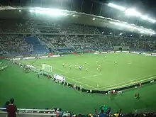 El estadio en 2010 durante un amistoso entre Argentina y Brasil.