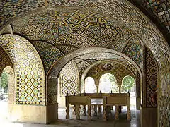 Khalvat-e-karimkhani en el Palacio de Golestán