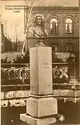 Profesor Kilian Stolbaeus, en la Plaza de la Universidad de Lund.