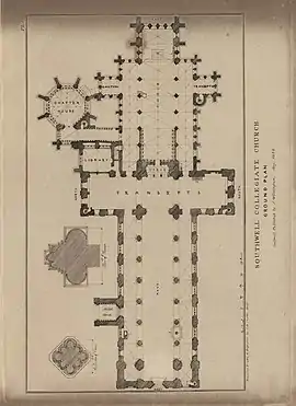 Planta de la minster (1839)