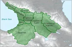 Ubicación de Mingrelia