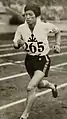 Atleta japonesa Kinue Hitomi en los Juegos Olímpicos de Ámsterdam 1928 (1928)