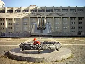 Memorial al crucero Kirov en San Petersburgo.