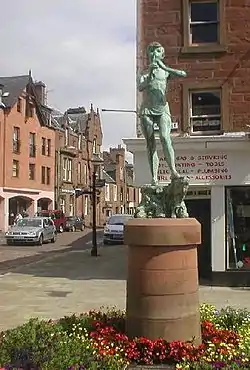 En Kirriemuir, Escocia