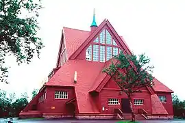 Iglesia de Kiruna (1909-1912), de Gustaf Wickman