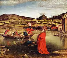 La pesca milagrosa (Konrad Witz), ca. 1444 (segundo milagro).