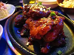 Pollo frito coreano