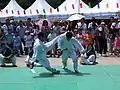 Practicantes de Taekkyeon.