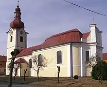 Iglesia de St. Peter y Paul en Bobrová (1714)