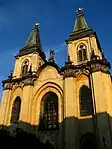 Iglesia en Roudnice nad Labem por Octavio Broggio .