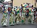 Touloulous en el desfile de Kourou 2007.