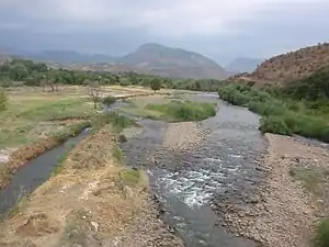 Vista del río Vogyi