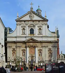 Iglesia de San Pedro y San Pablo (Cracovia) Cracovia (1597-1635)