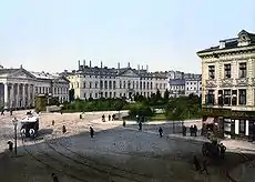 Palacio y plaza Krasinski, Varsovia