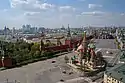 Panorámica de la Plaza Roja y el Kremlin.