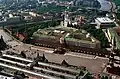 El Kremlin y la Plaza Roja de Moscú, con el mausoleo de Lenin.