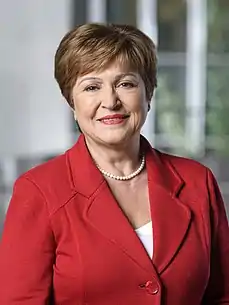 Fondo Monetario InternacionalKristalina Georgieva, Directora gerente