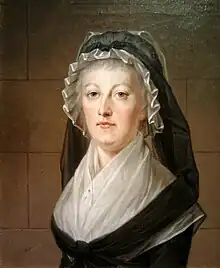 María Antonieta de Austria en el Temple