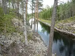 El canal de Kukonharju