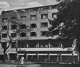 Ragna Grubb, Edificio de las mujeres y hotel Cecil, Copenhague, 1936