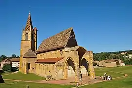 Abadía de  la Bénisson-Dieu en Loire