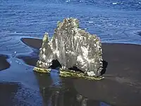 Hvítserkur, el 'rinoceronte de piedra'