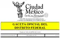 Reemplazo del escudo de armas del Distrito Federal por el logo de la administración 2006-2012 del gobierno del Distrito Federal, encabezada por Marcelo Ebrard Casaubón, en un ejemplar del año 2000 de la Gaceta Oficial del Gobierno del Distrito Federal.