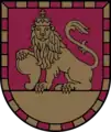 Escudo de la Municipalidad de Rundāle, en Letonia.