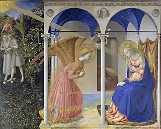 La Anunciación (Fra Angelico, Madrid).