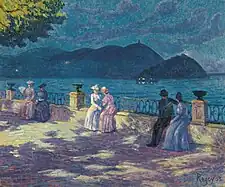 La Concha, nocturno (c. 1906). Museo Carmen Thyssen Málaga.