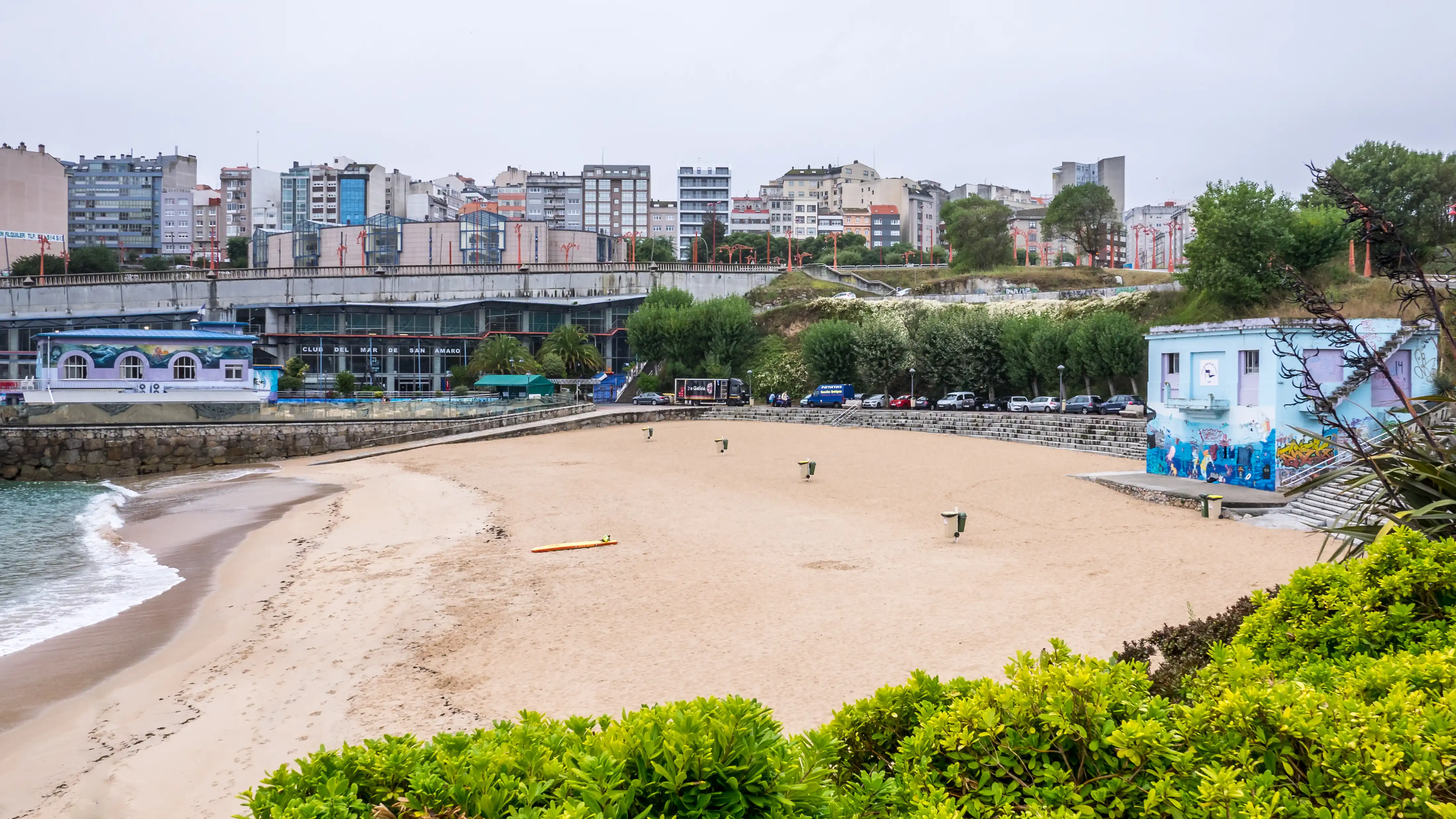 La Coruña - Playa de San Amaro -BT- 01