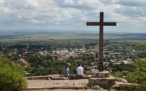 panorámica desde el cristo