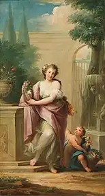 La Primavera (1805-1806),  serie de las cuatro estaciones, Museo del Prado
